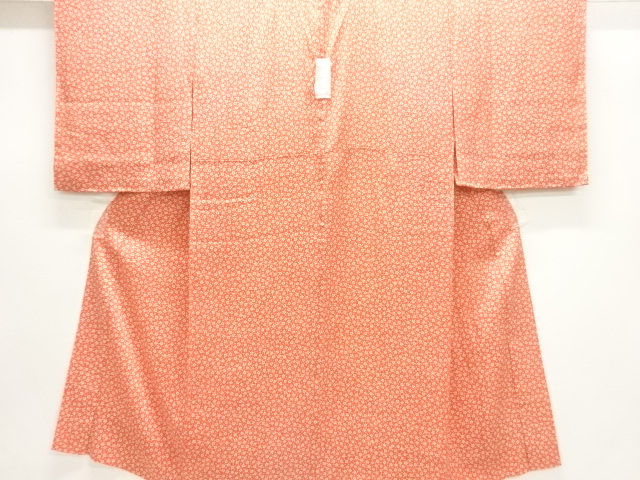 JAPANESE KIMONO / ANTIQUE SMALL FLOWER PATTERN HITOEJUBAN